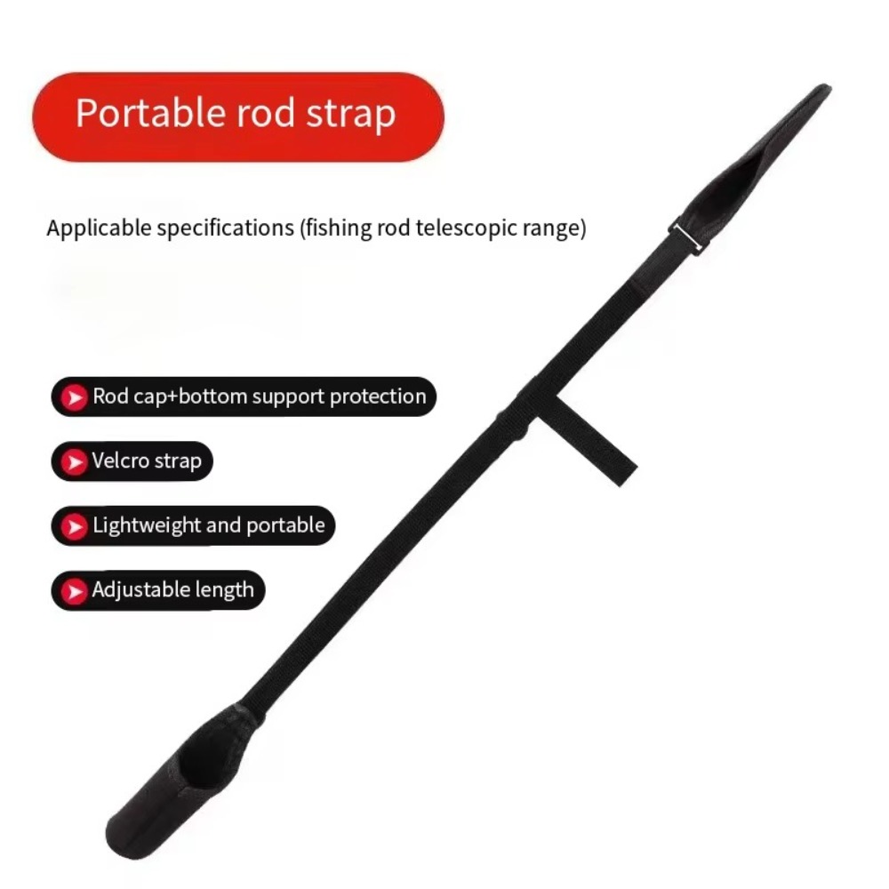 Fishing Rod Combo - Portable Fishing Rod Storage Bag Adjustable
