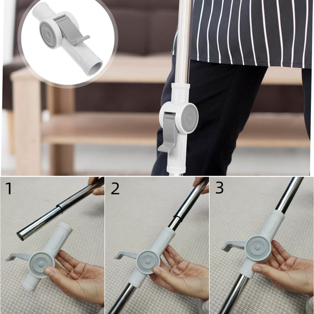 Fishing Rod Spinning - 2PCS Universal Spin Mop Telescopic Pole