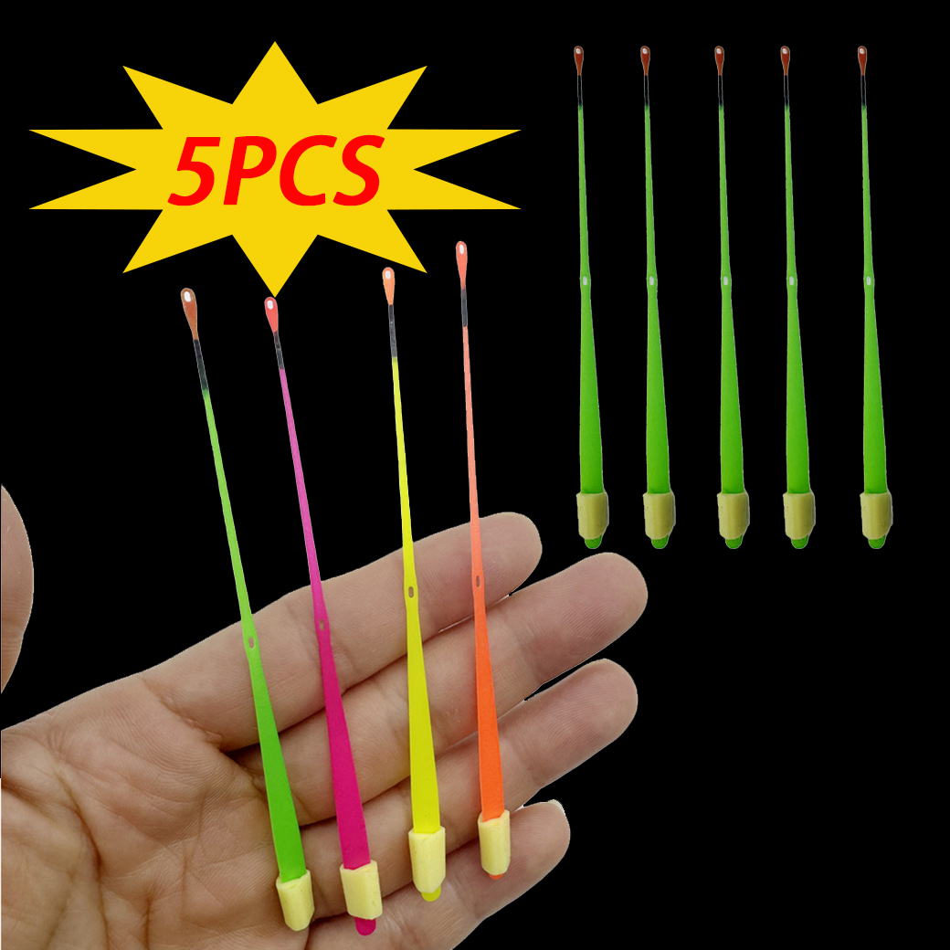 Fishing Rod Combo - 5Pcs Fishing Rod Tip ABS Mini
