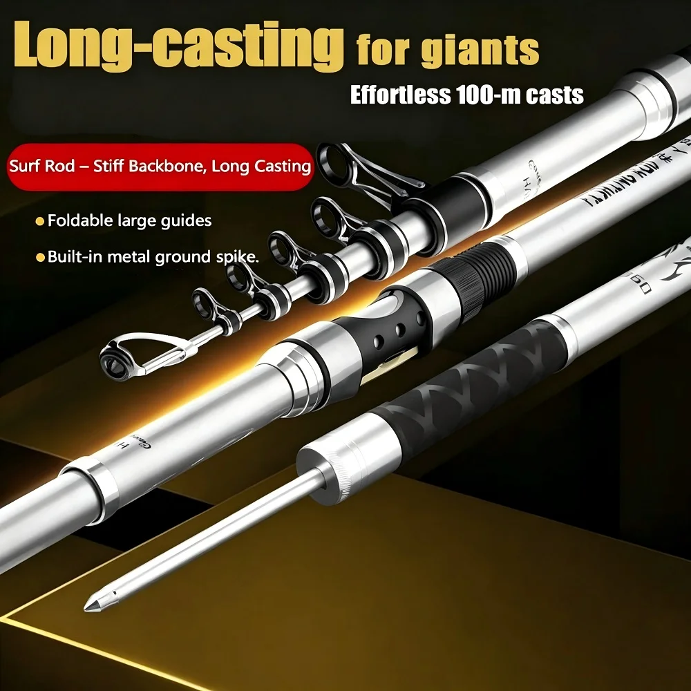 3.0M-4.5M Telescopic Fishing R - đánh giá và giá Fishing Rod Surf