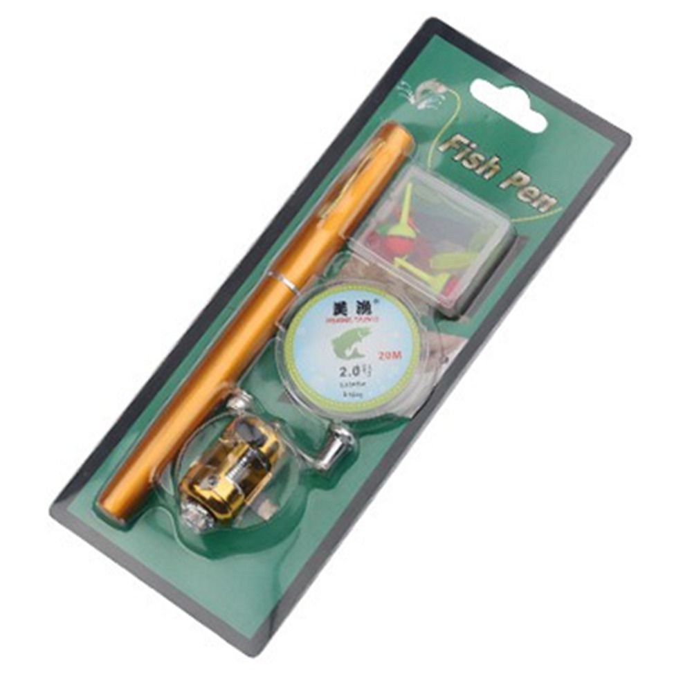 New Collapsible Pen Fishing Ro - đánh giá và giá Fishing Rod Spinning