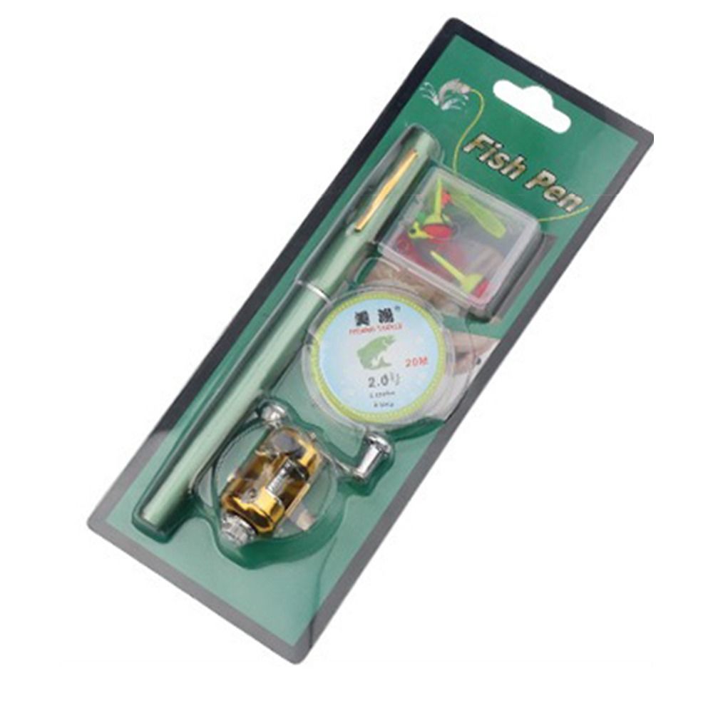 New Collapsible Pen Fishing Ro - đánh giá và giá Fishing Rod Spinning